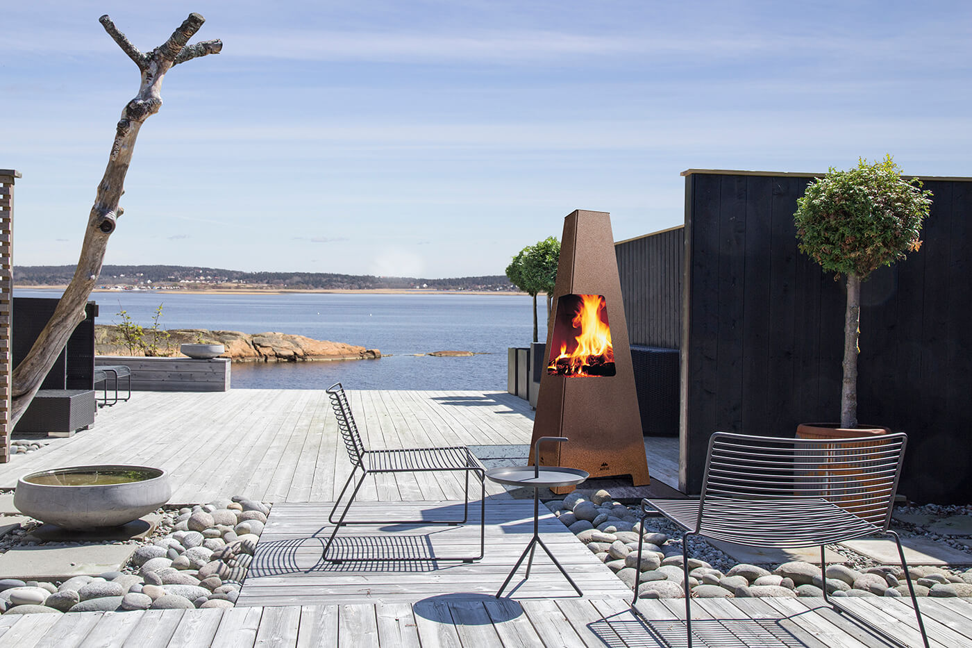 Jøtul Terrazza XL | Outdoor wood fireplaces - Modern